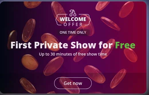 First Private Show for Free welcome offer